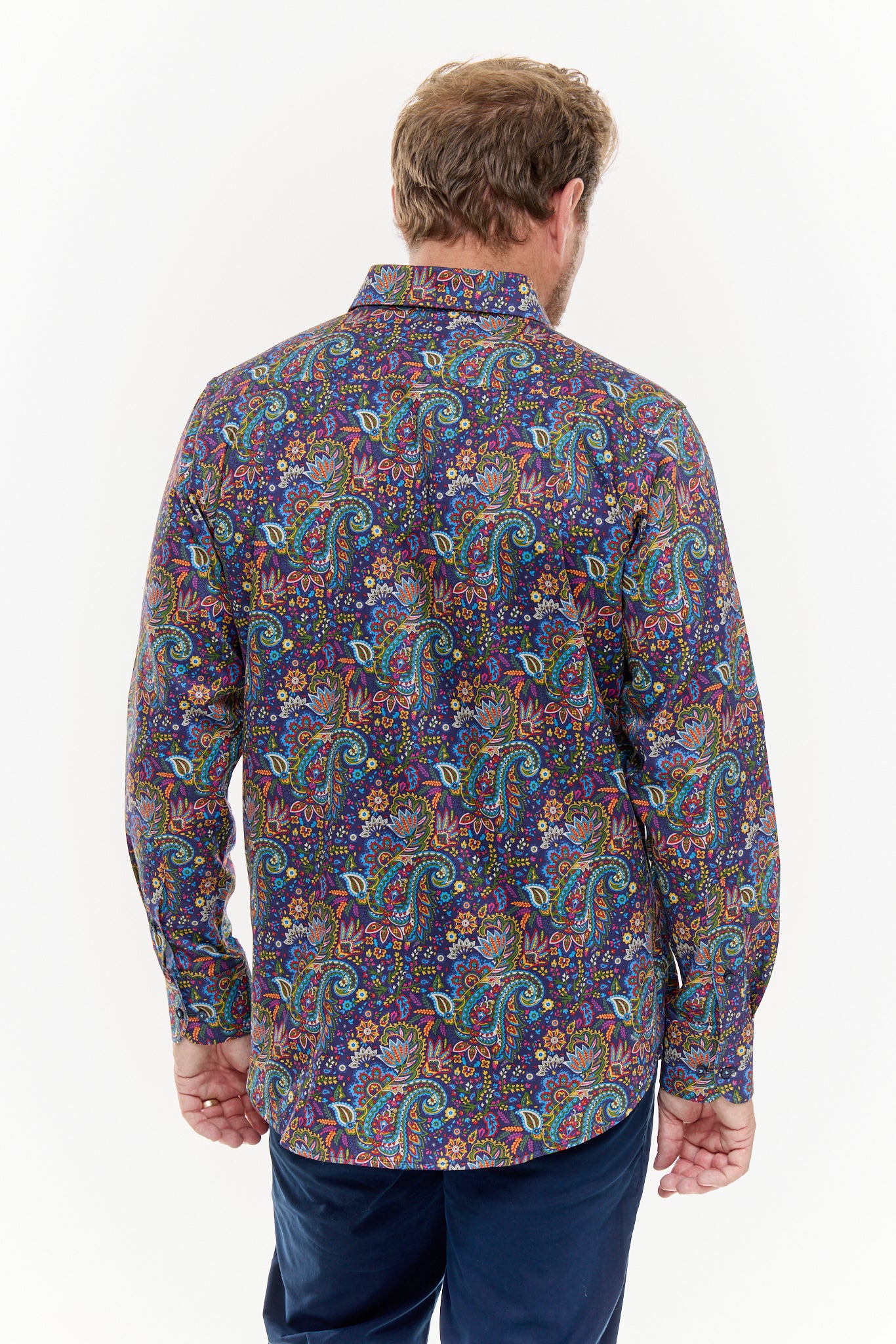 PAISLEY INK SHIRT-David Smith Australia