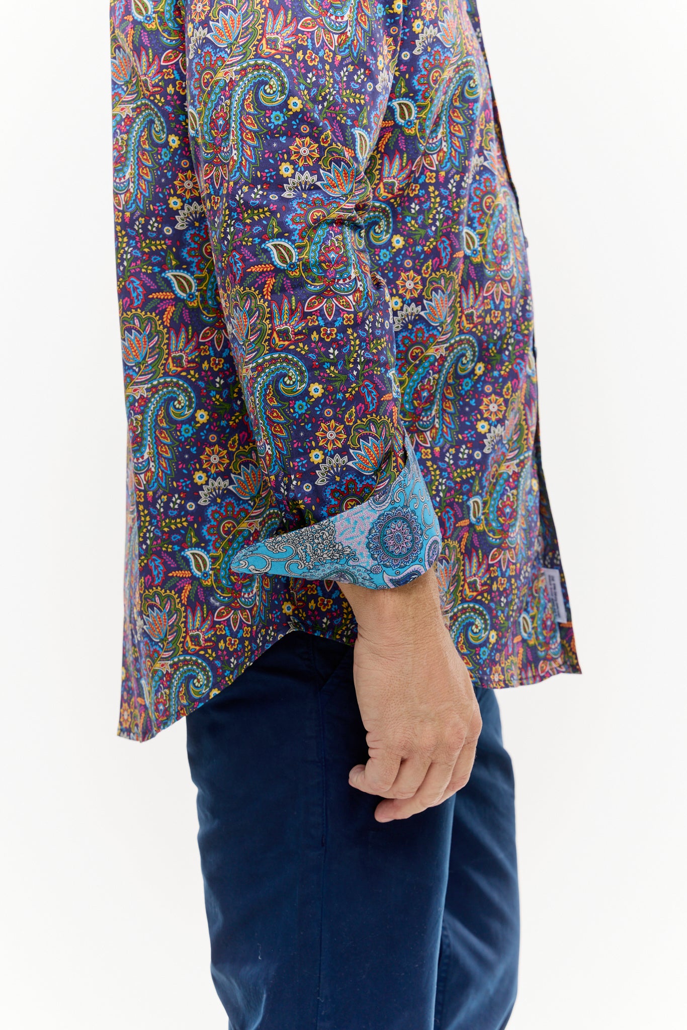 PAISLEY INK SHIRT-David Smith Australia