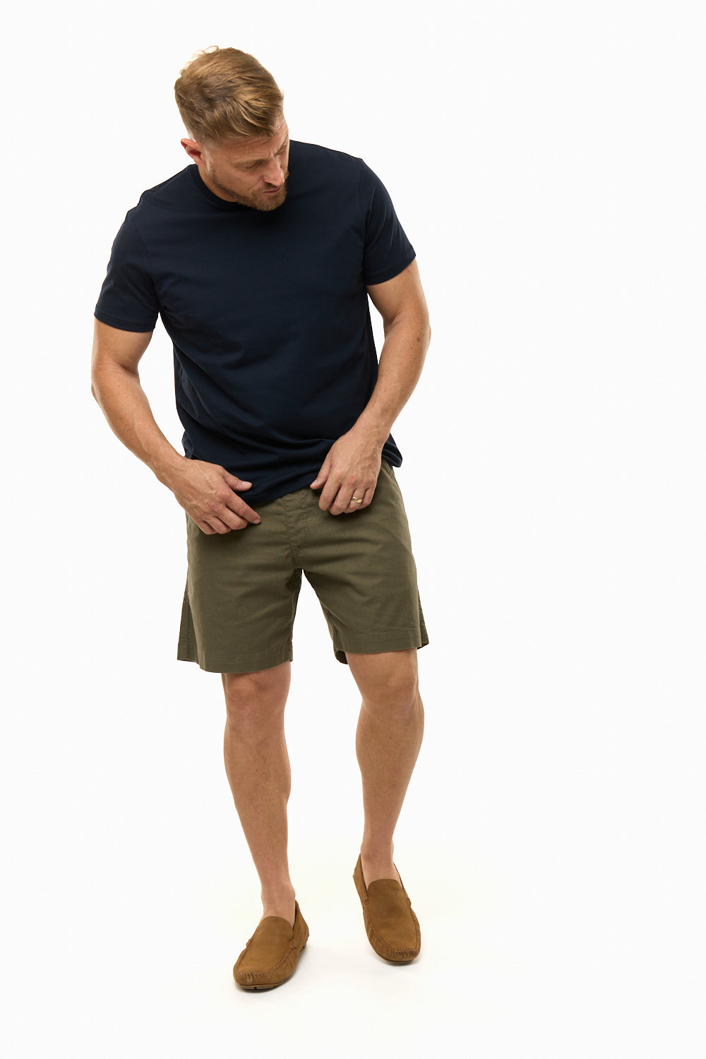 WAVE SHORT OLIVE-David Smith Australia