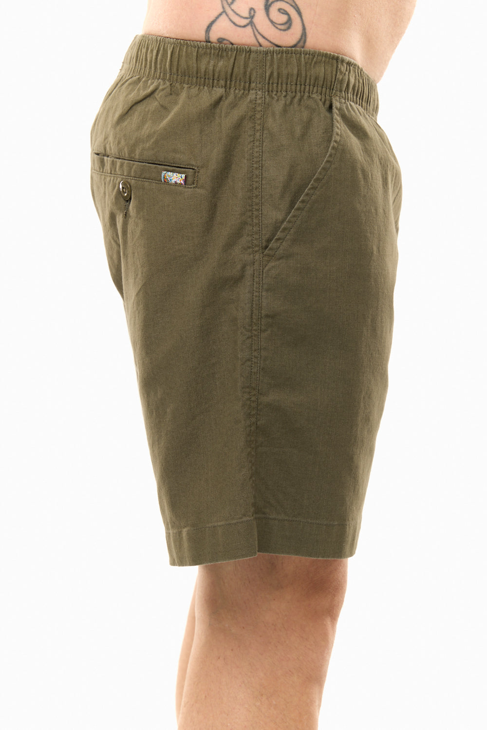 WAVE SHORT OLIVE-David Smith Australia