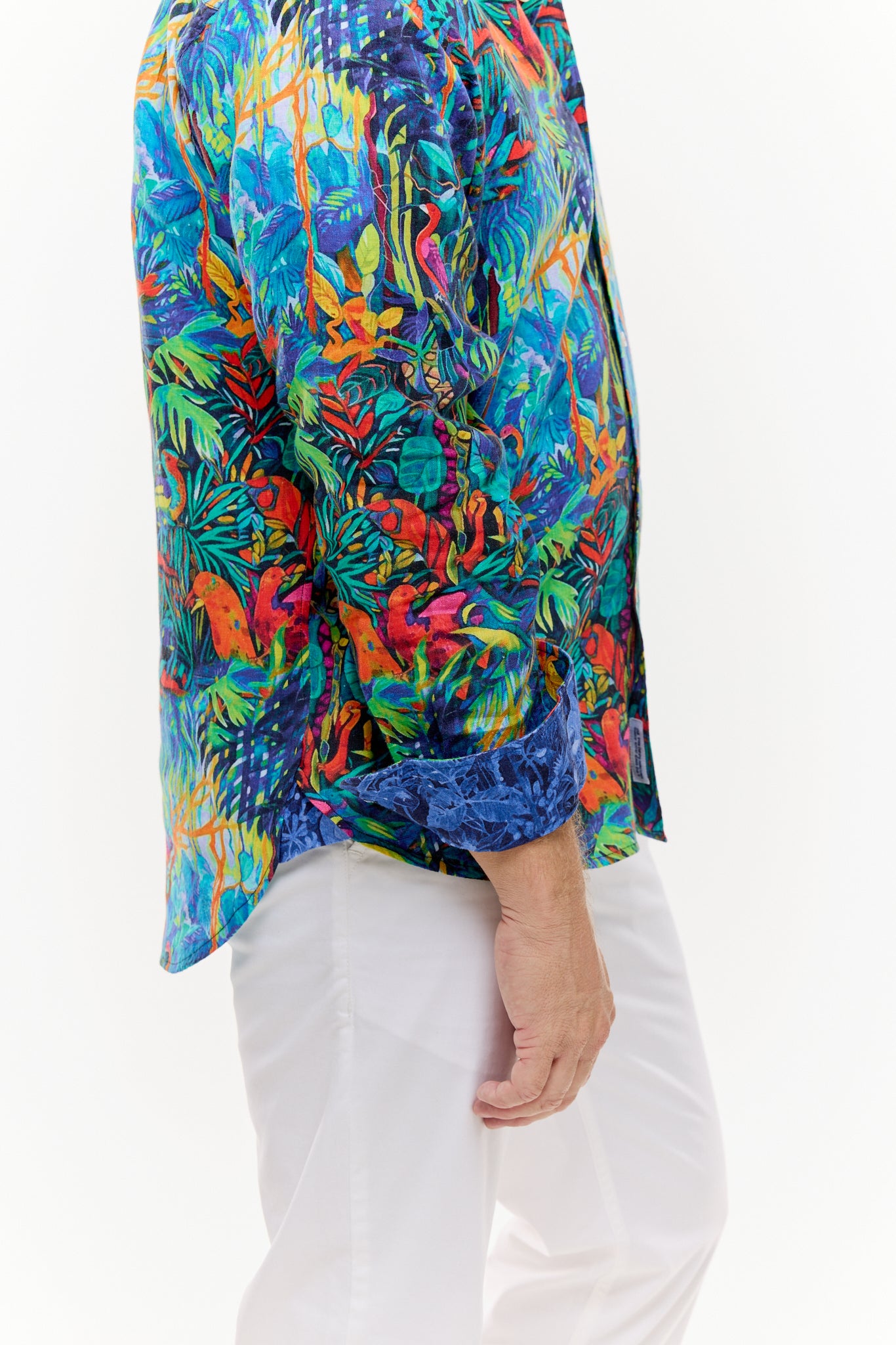 SHADOWS LINEN SHIRT-David Smith Australia
