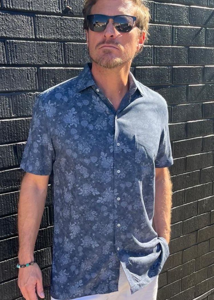 CAPRI SHIRT DENIM-David Smith Australia