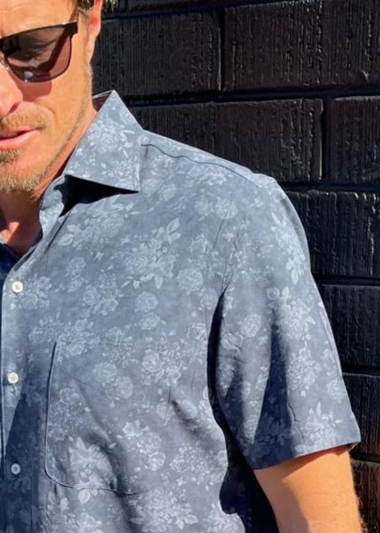 CAPRI SHIRT DENIM-David Smith Australia