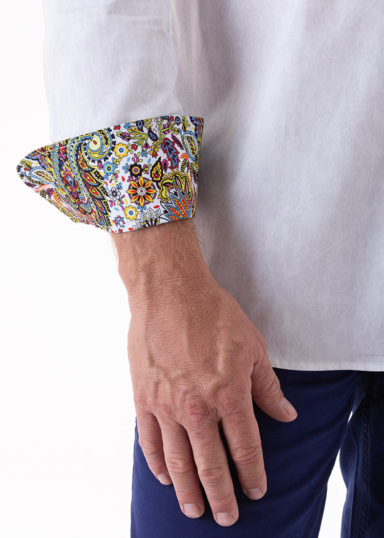 SUBTLE PAISLEY SHIRT-David Smith Australia