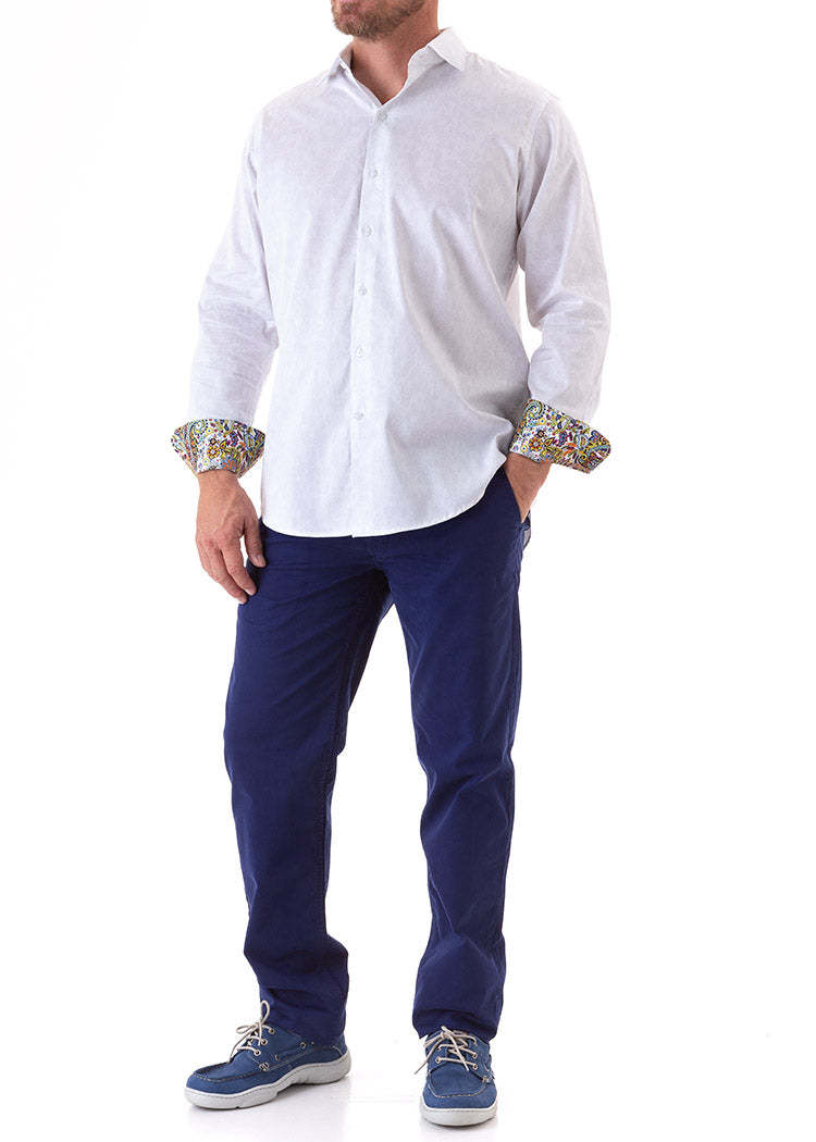 SUBTLE PAISLEY SHIRT-David Smith Australia
