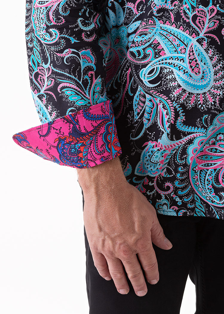 EDWARDIAN PAISLEY SHIRT-David Smith Australia