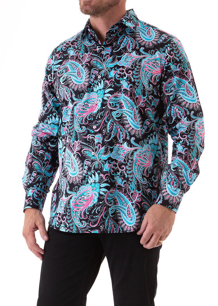 EDWARDIAN PAISLEY SHIRT-David Smith Australia