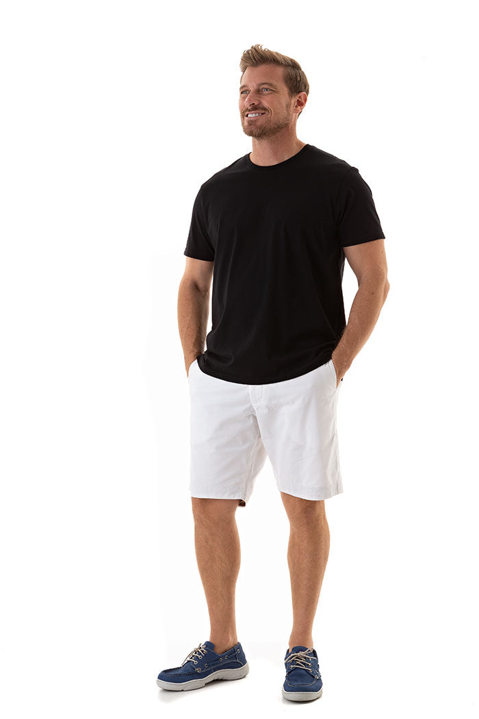 COMO T-SHIRT BLACK-David Smith Australia