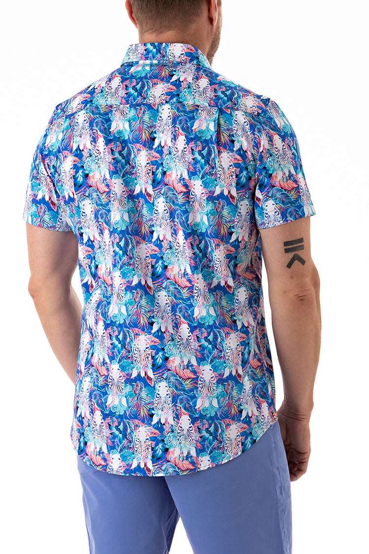 ZEBRA DAZZLE SHIRT-David Smith Australia