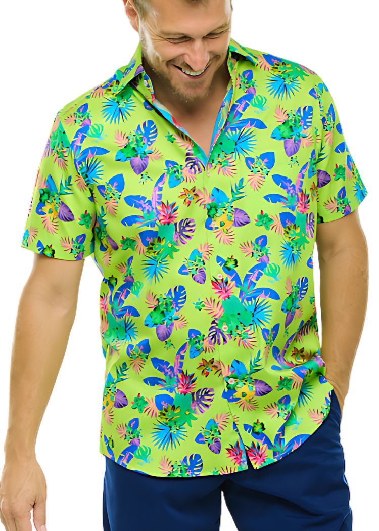 TROPICAL FLORAL SHIRT-David Smith Australia