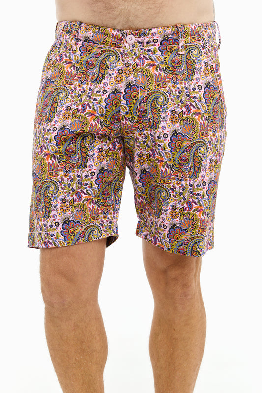 REEF PAISLEY SHORT FLAMINGO-David Smith Australia