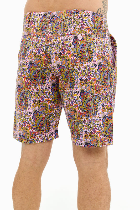 REEF PAISLEY SHORT FLAMINGO-David Smith Australia