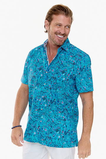 LAGOONA SHIRT SHORT SLEEVE-David Smith Australia