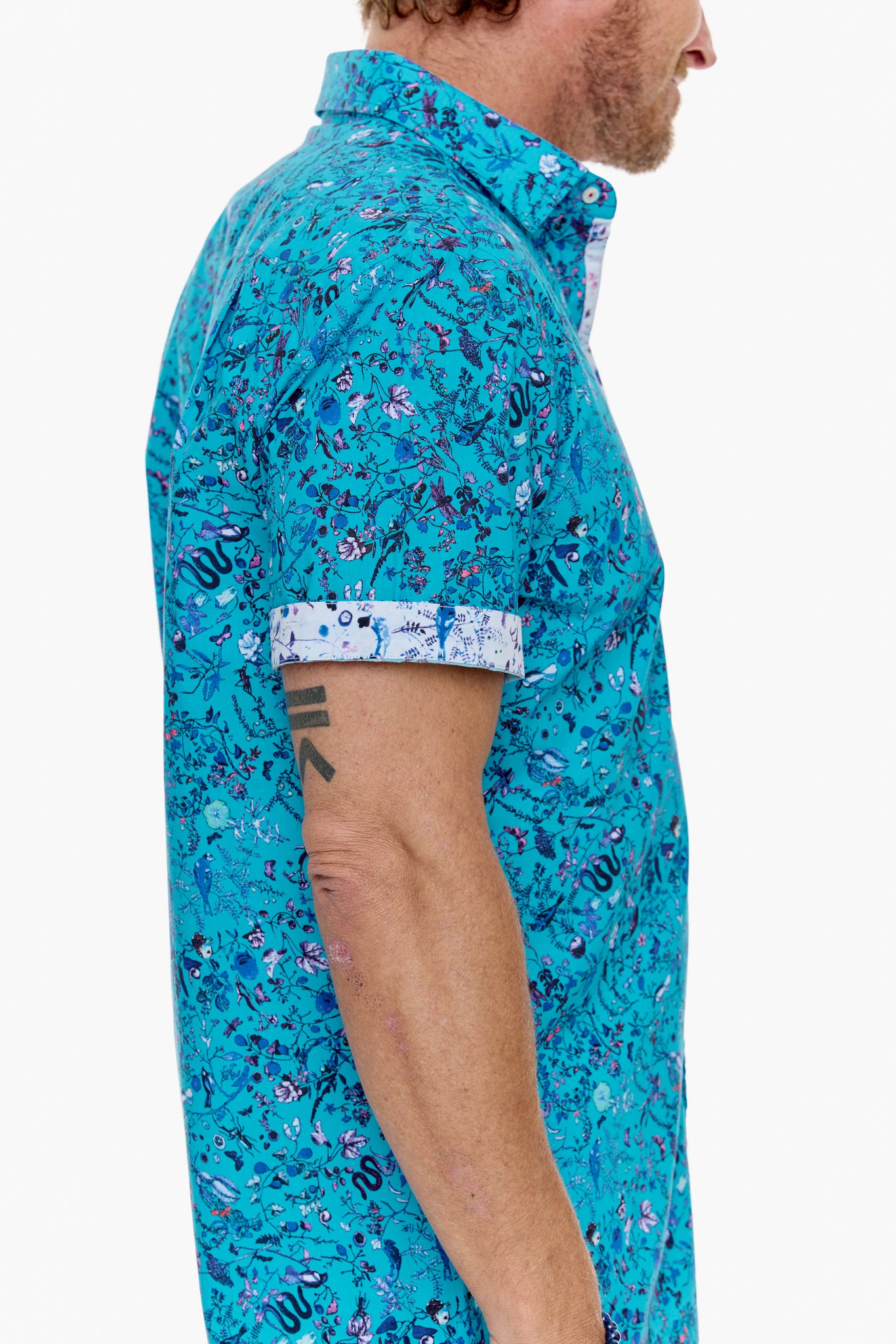 LAGOONA SHIRT SHORT SLEEVE-David Smith Australia