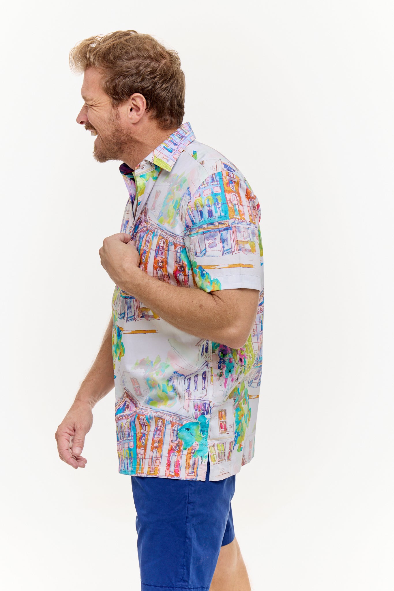 PELOTON SHIRT WHITE-David Smith Australia