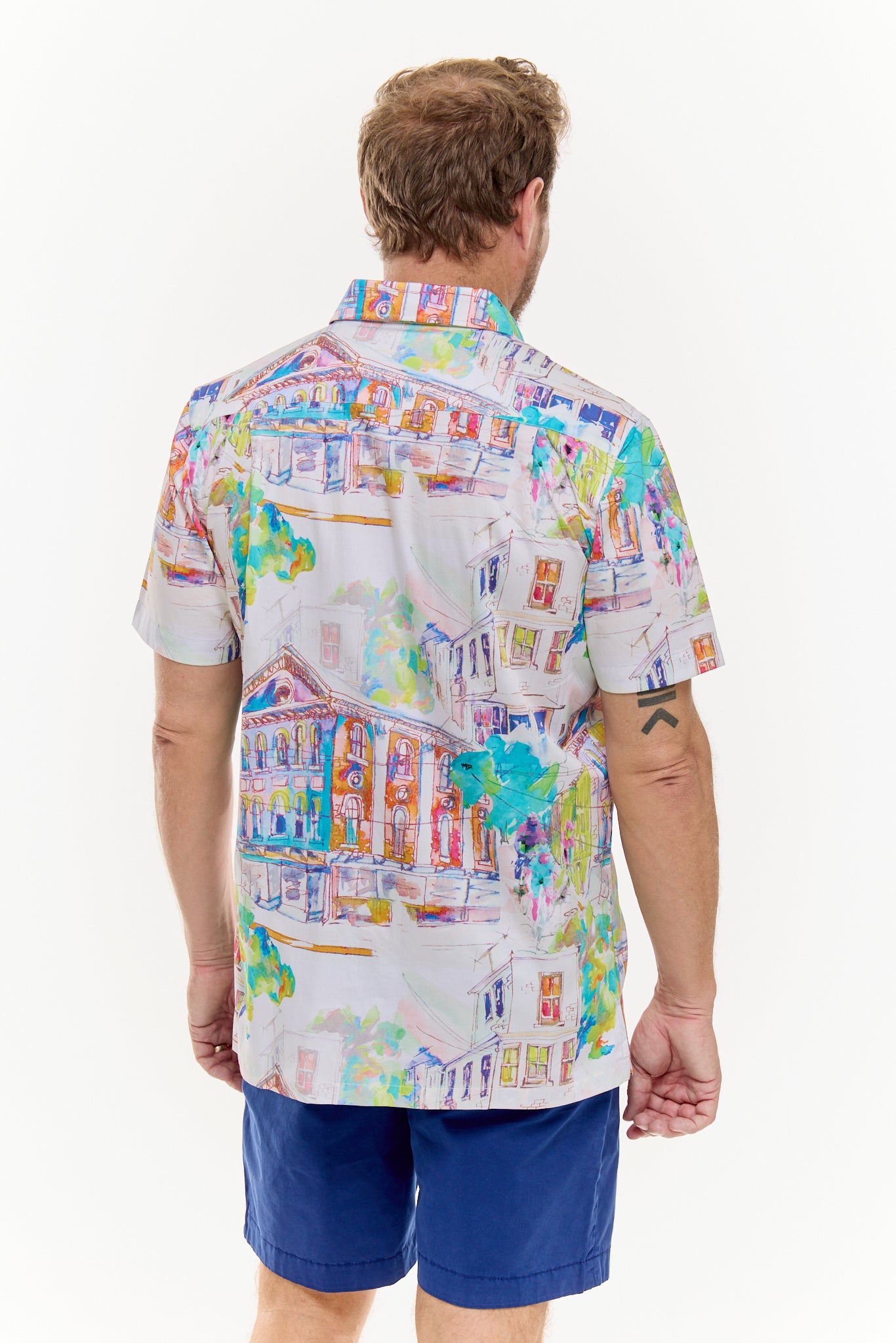 PELOTON SHIRT WHITE-David Smith Australia