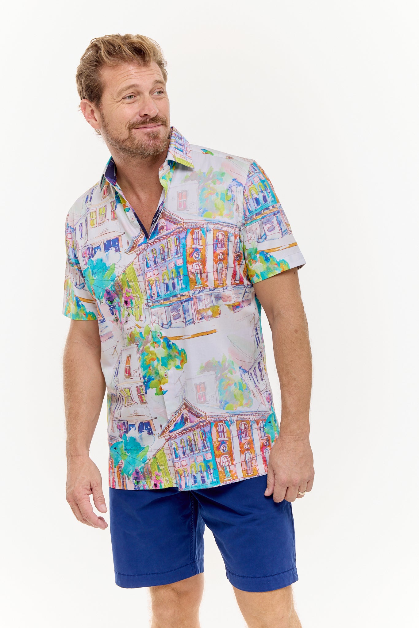 PELOTON SHIRT WHITE-David Smith Australia