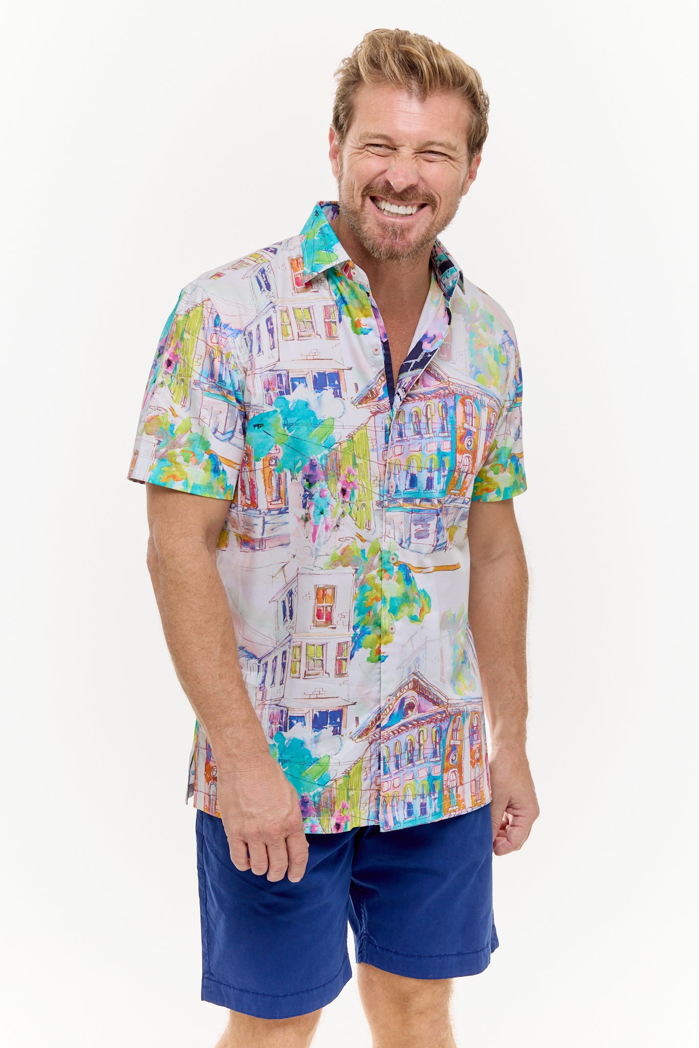 PELOTON SHIRT WHITE-David Smith Australia
