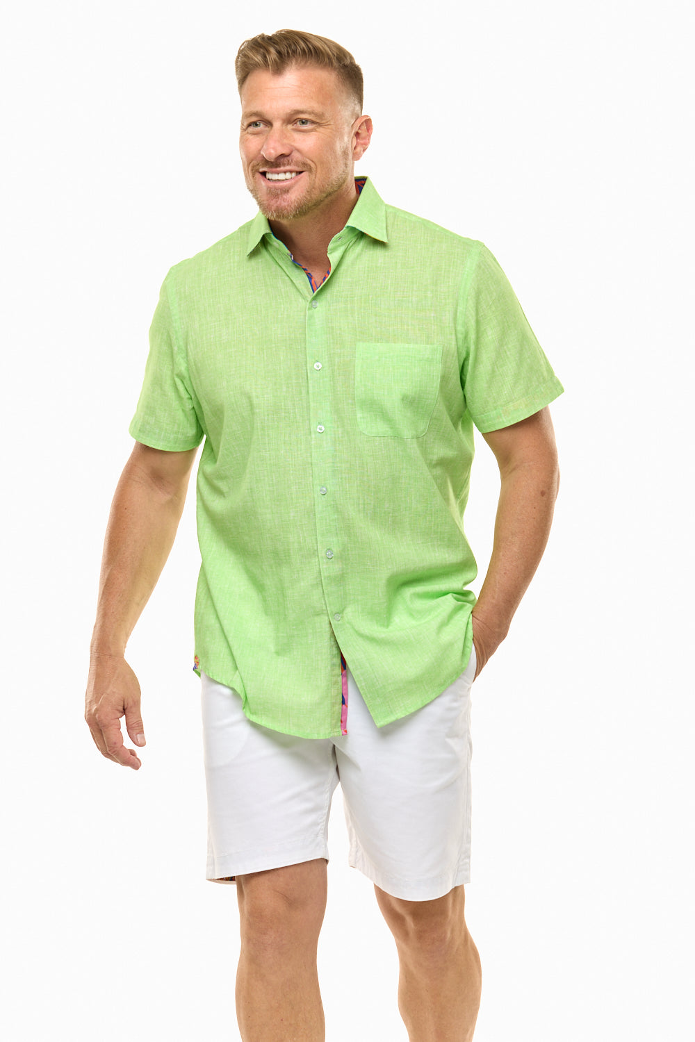 CAYMAN SILCOTT SHIRT APPLE-David Smith Australia