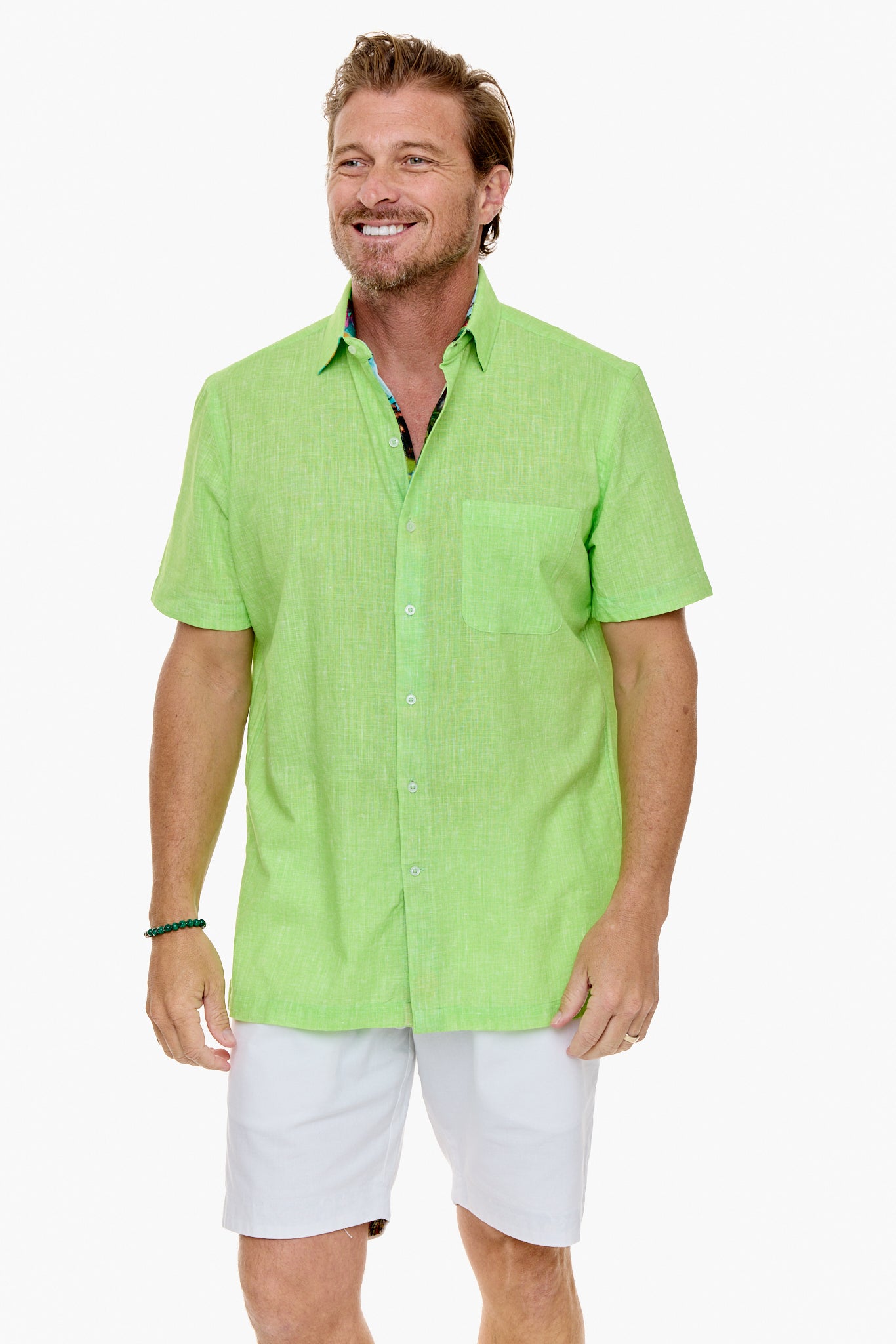 CAYMAN SILCOTT SHIRT APPLE-David Smith Australia