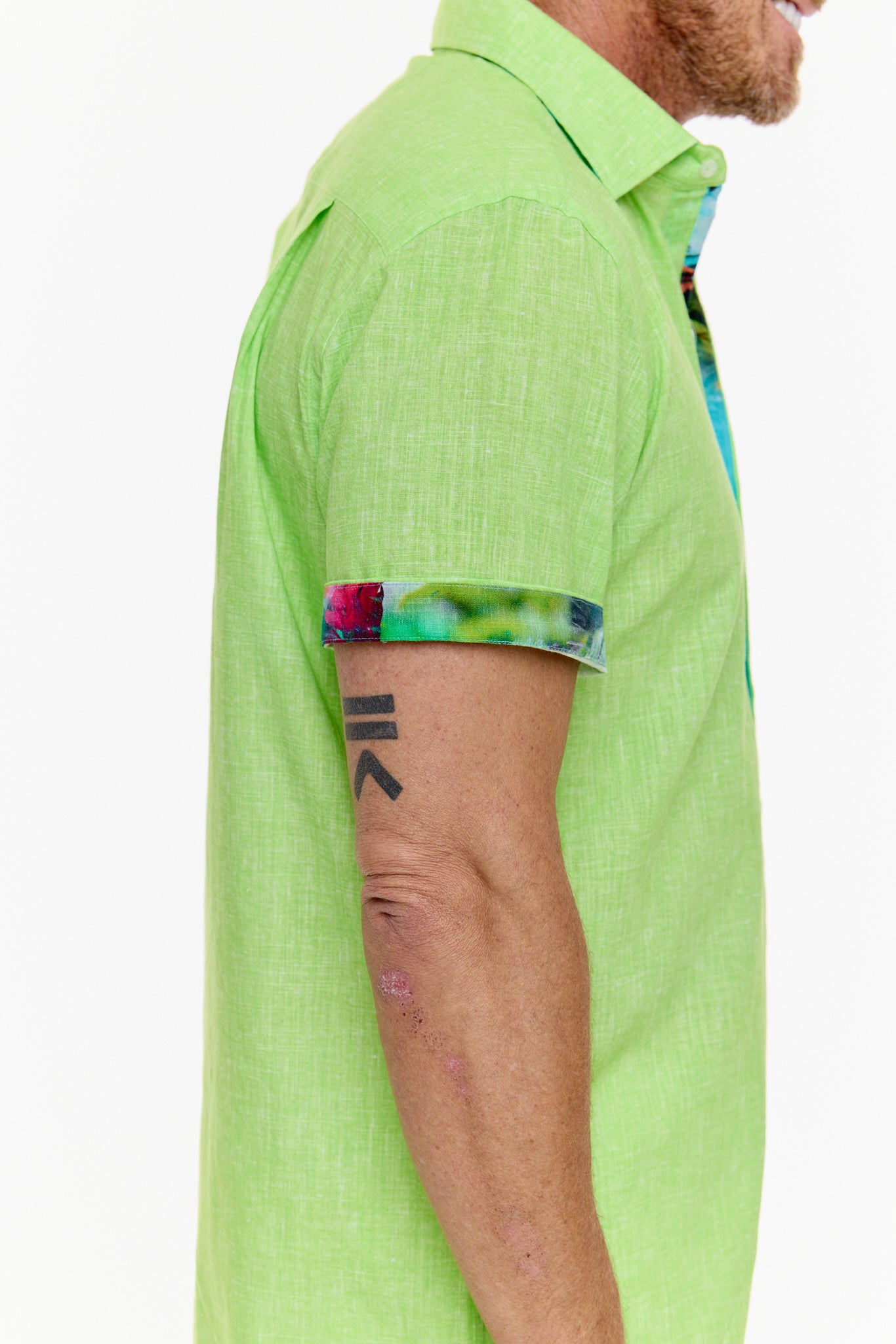 CAYMAN SILCOTT SHIRT APPLE-David Smith Australia