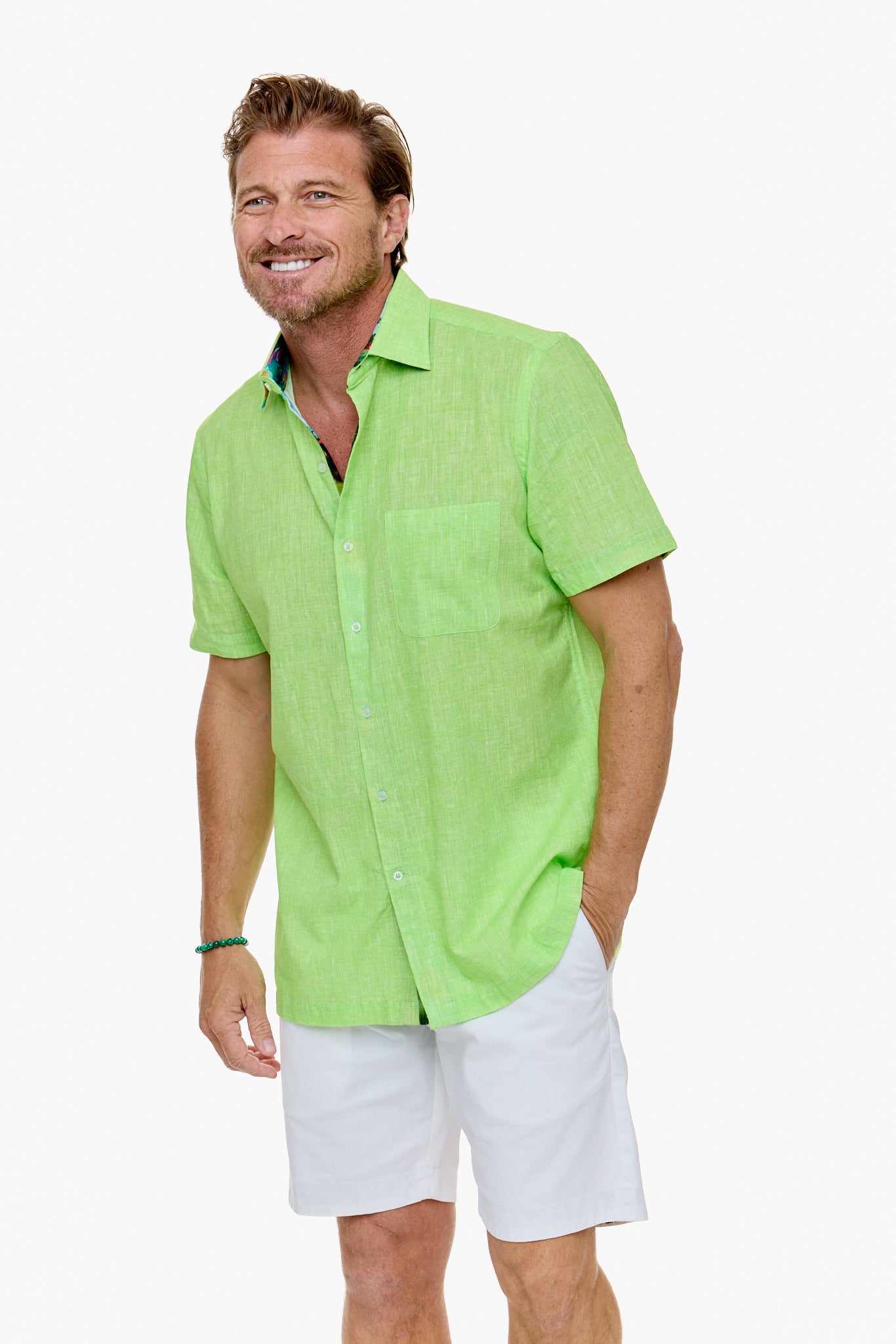 CAYMAN SILCOTT SHIRT APPLE-David Smith Australia