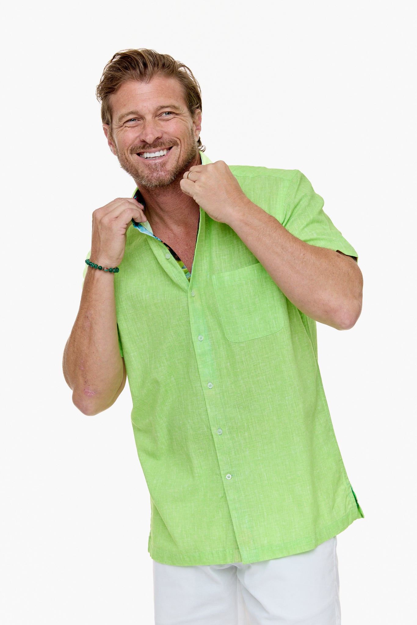 CAYMAN SILCOTT SHIRT APPLE-David Smith Australia