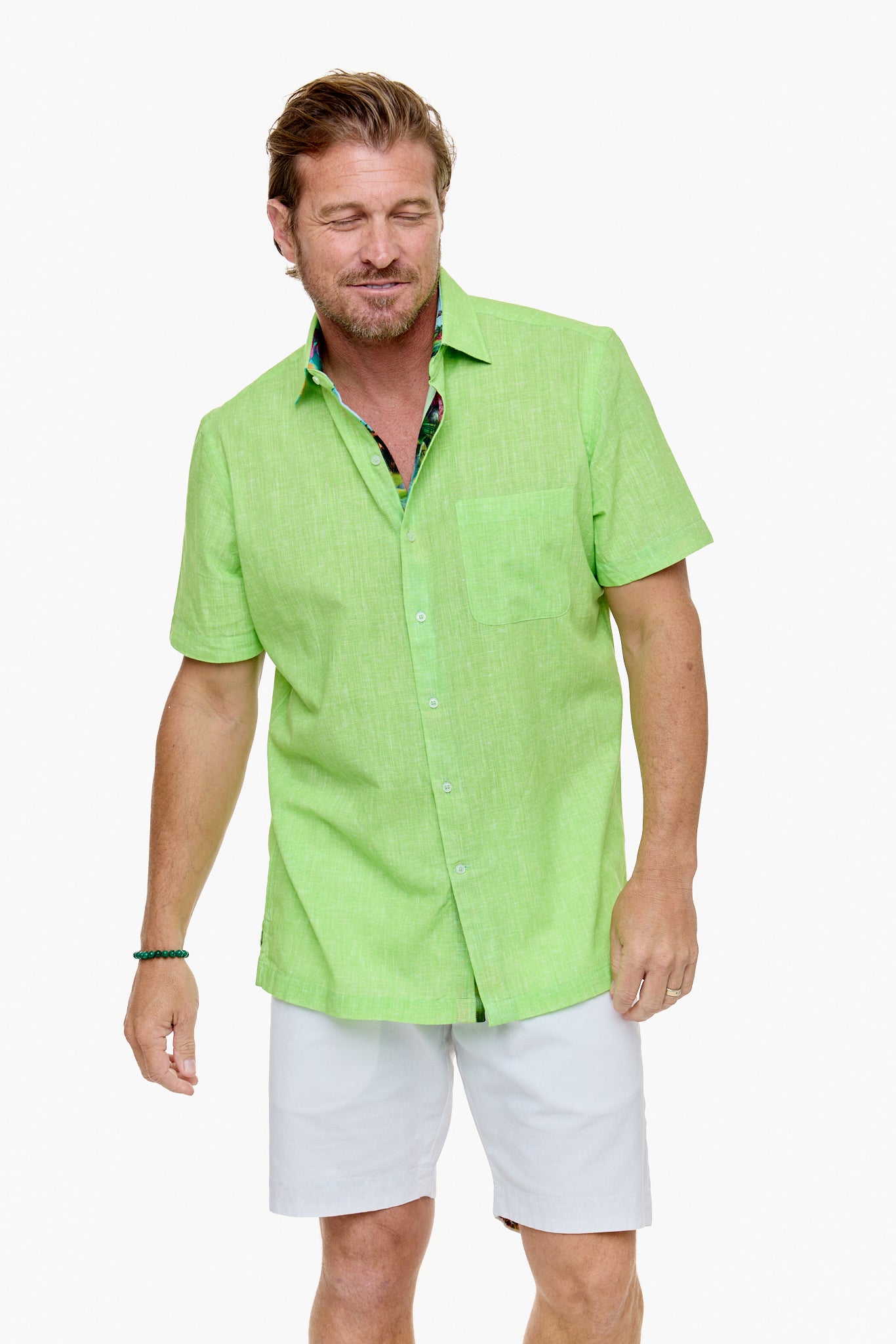CAYMAN SILCOTT SHIRT APPLE-David Smith Australia