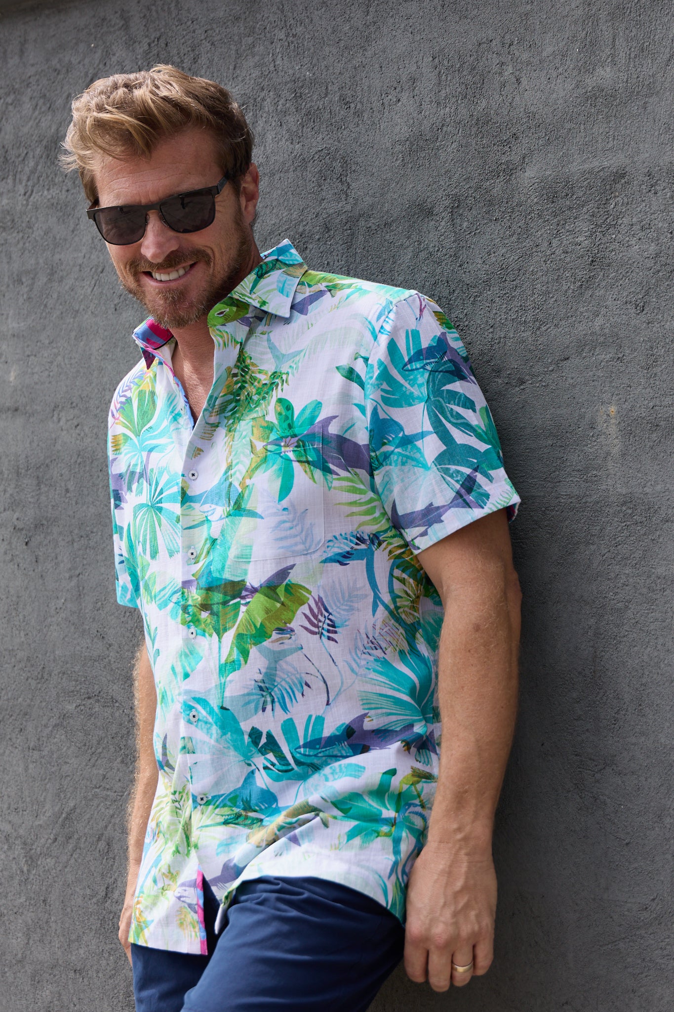 PANDANUS SILCOTT SHIRT-David Smith Australia