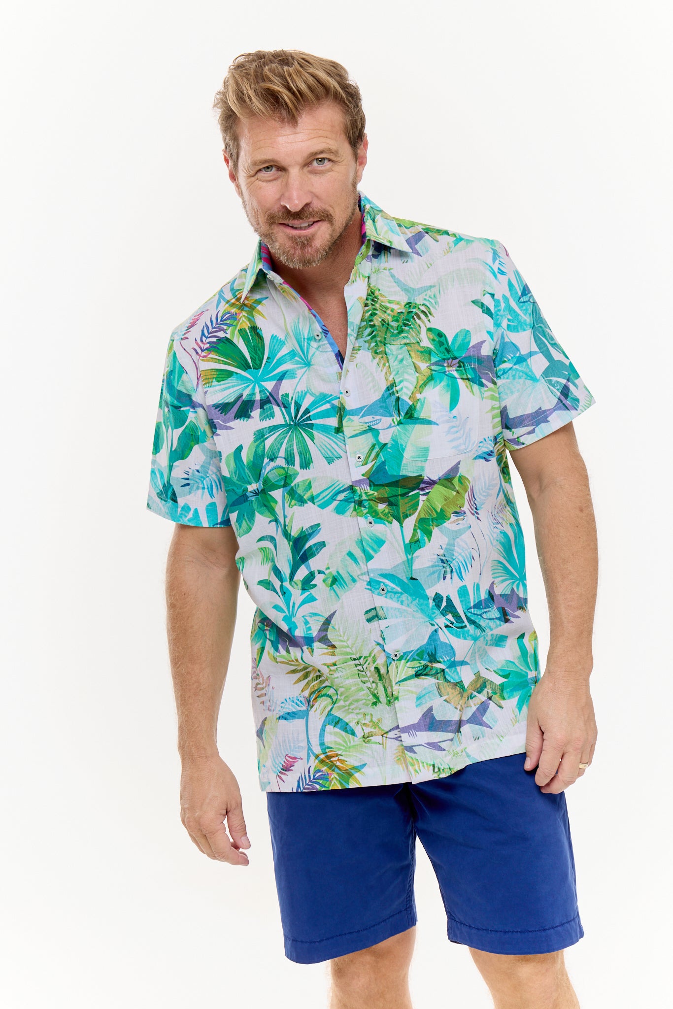 PANDANUS SILCOTT SHIRT-David Smith Australia