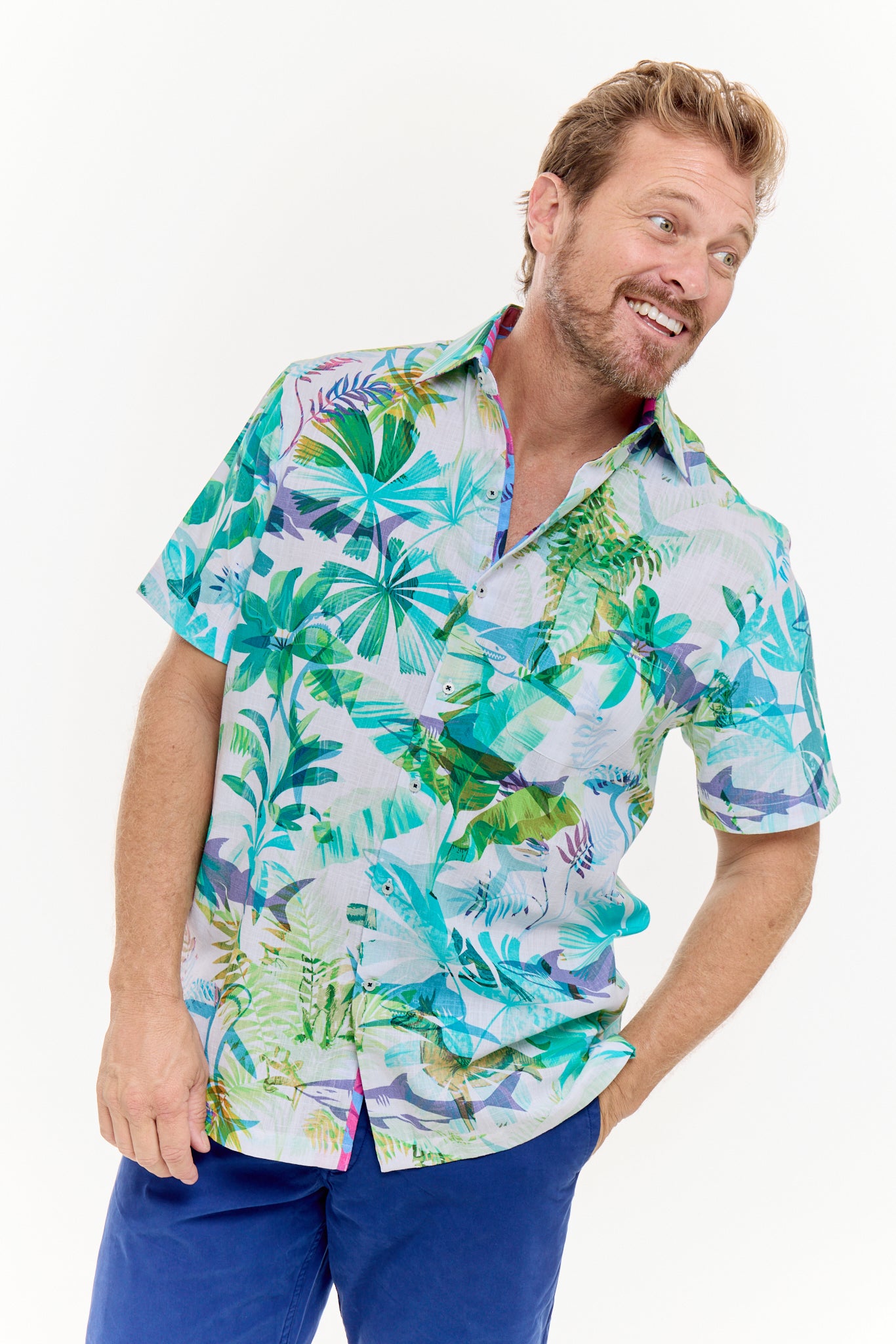 PANDANUS SILCOTT SHIRT-David Smith Australia