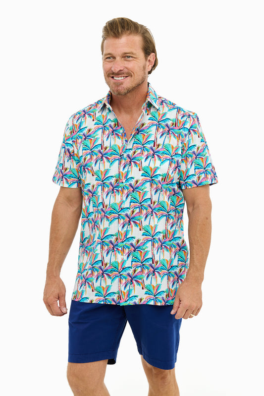 FOAM PALM SILCOTT SHIRT-David Smith Australia