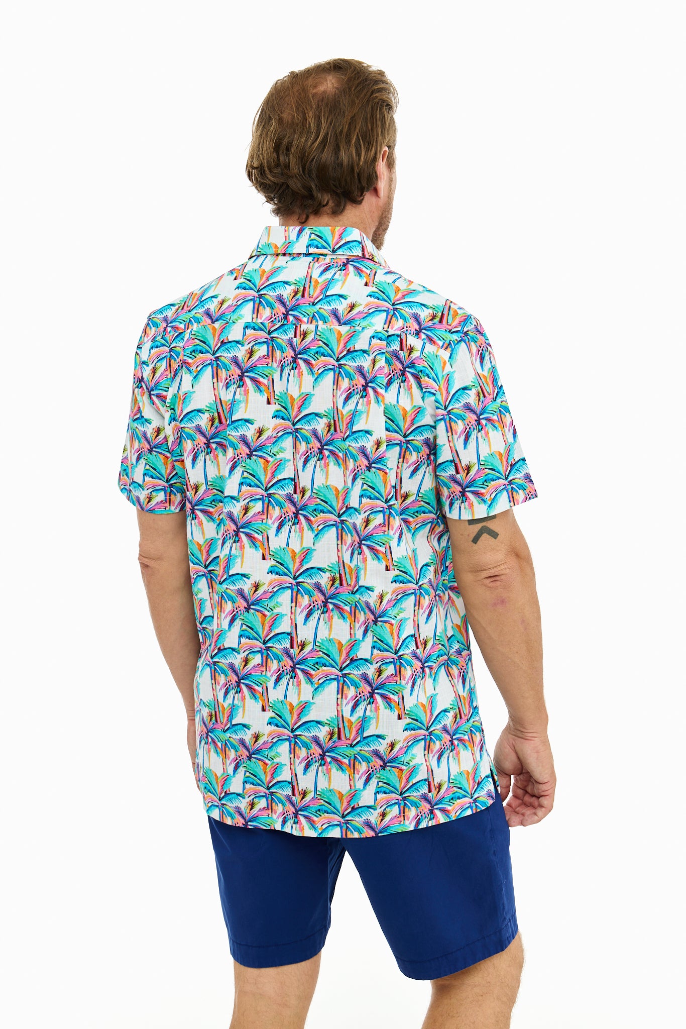 FOAM PALM SILCOTT SHIRT-David Smith Australia