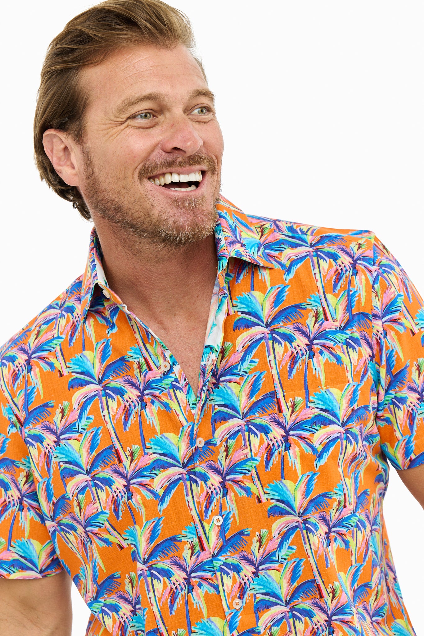 MANGO PALM SILCOTT SHIRT-David Smith Australia