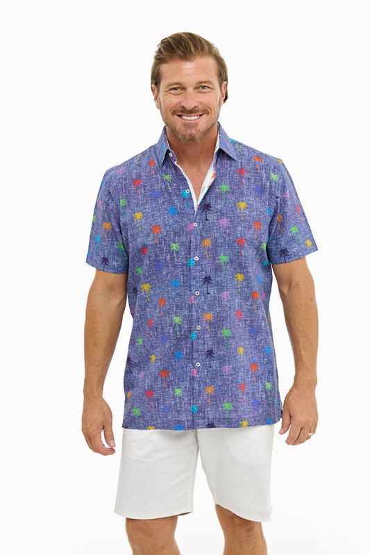 PACIFIC PALMS SILCOTT SHIRT-David Smith Australia