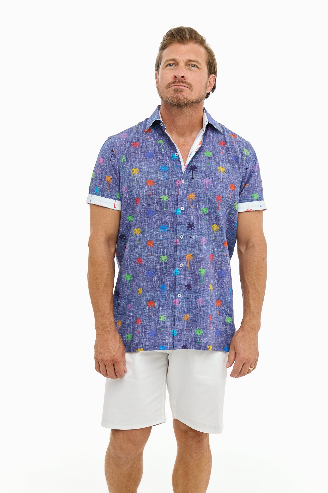 PACIFIC PALMS SILCOTT SHIRT-David Smith Australia
