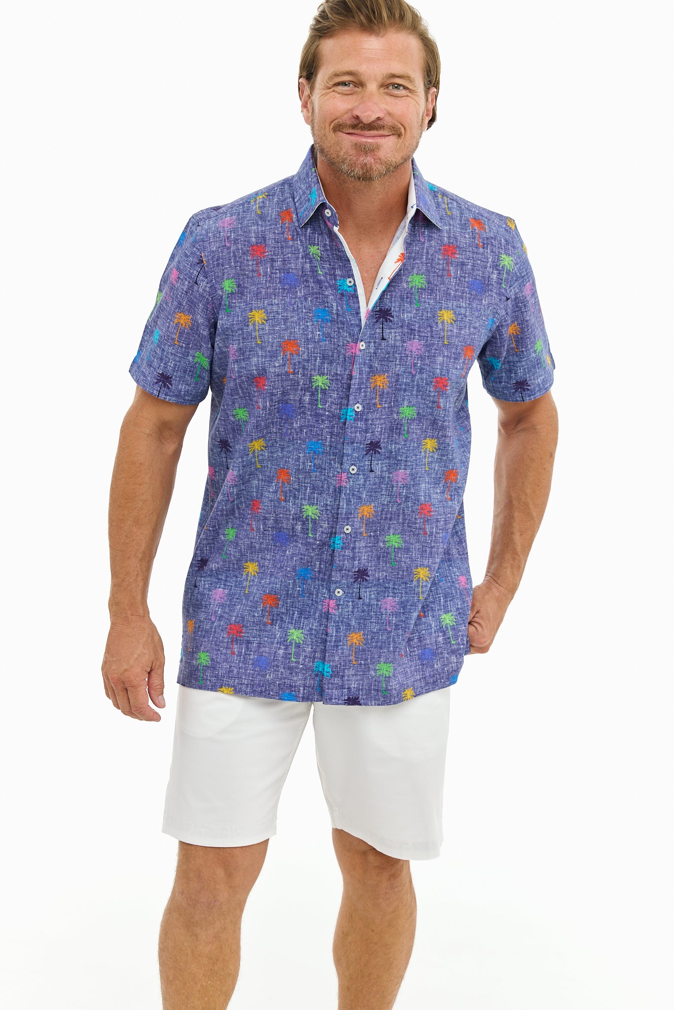 PACIFIC PALMS SILCOTT SHIRT-David Smith Australia