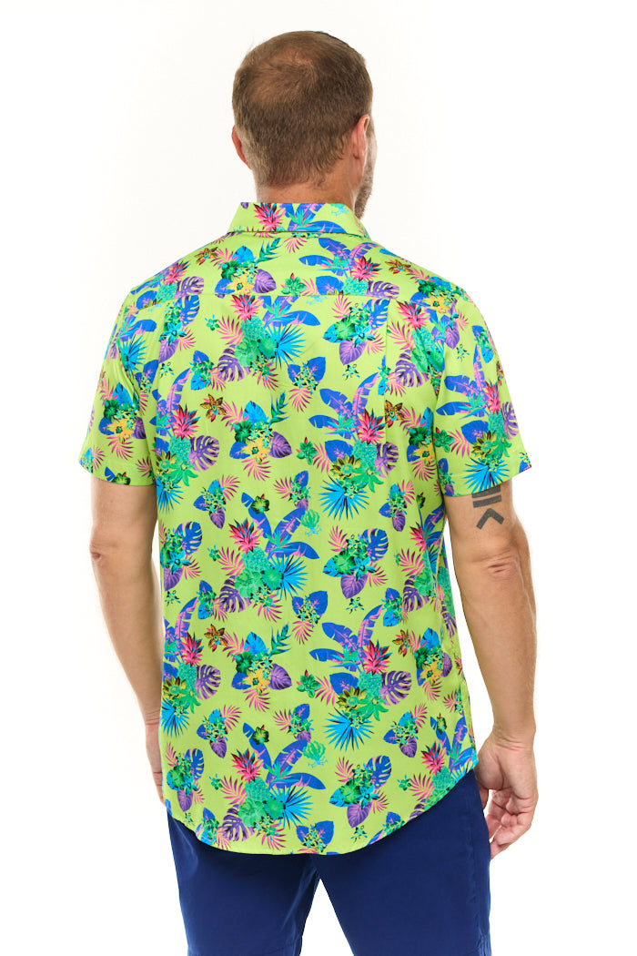 TROPICAL FLORAL SHIRT-David Smith Australia