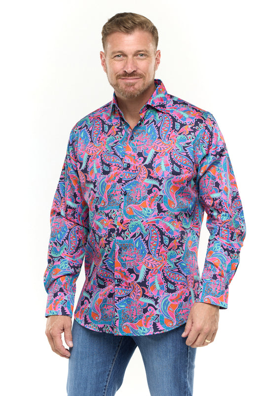 COCKTAIL PAISLEY SHIRT