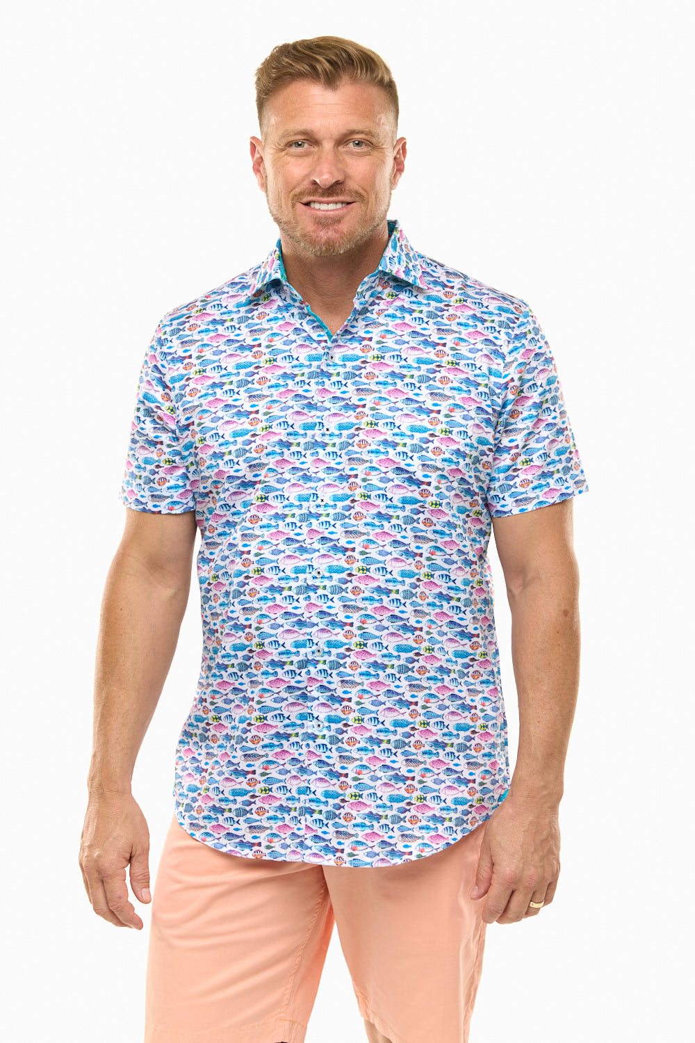 TROPICAL SHIRT SALT-David Smith Australia