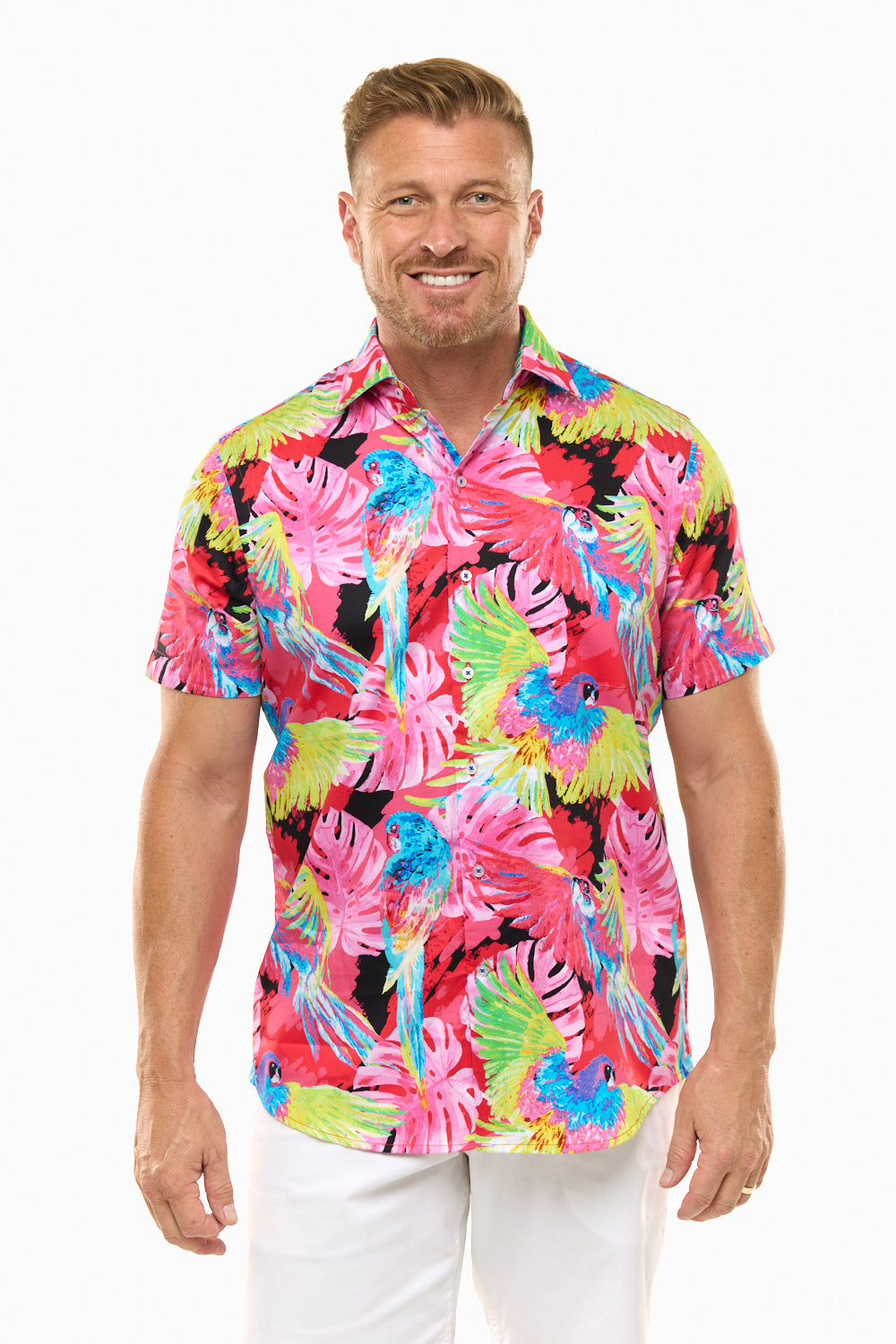 TALK OF THE TOWN SHIRT TROPIC-David Smith Australia