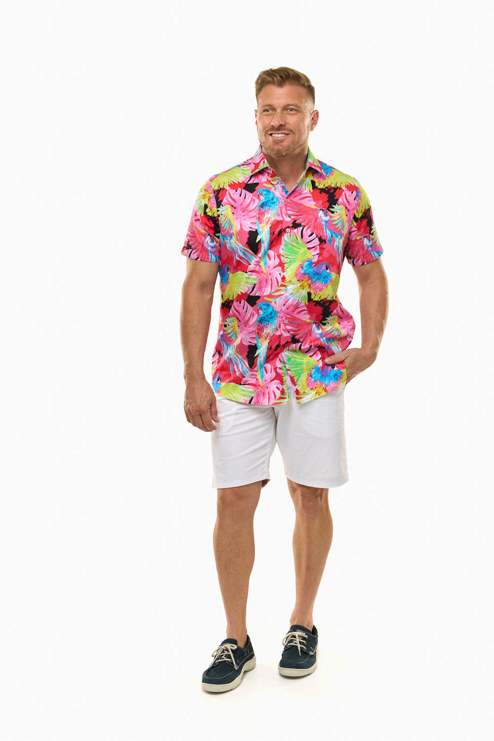 TALK OF THE TOWN SHIRT TROPIC-David Smith Australia