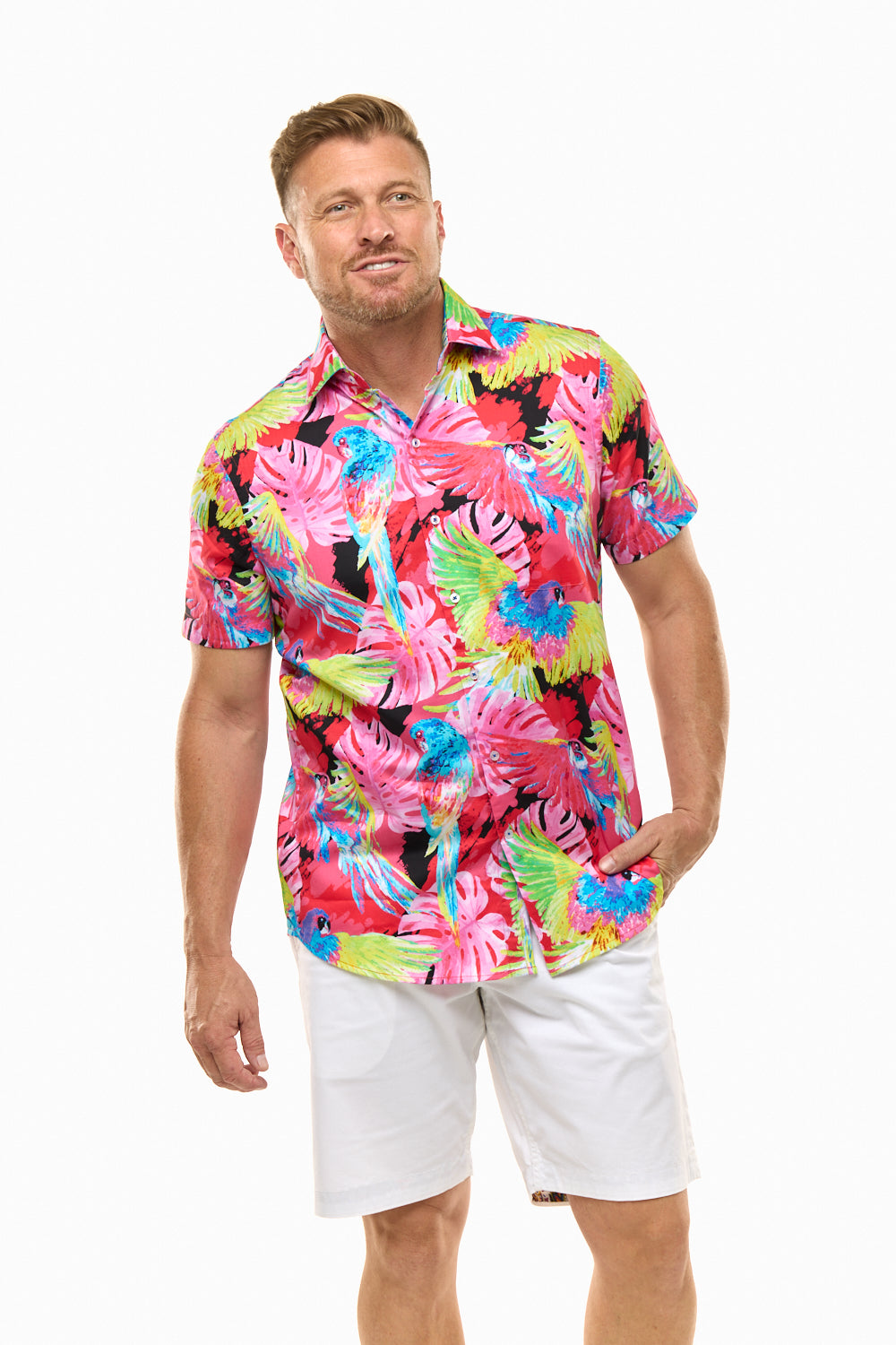 TALK OF THE TOWN SHIRT TROPIC-David Smith Australia