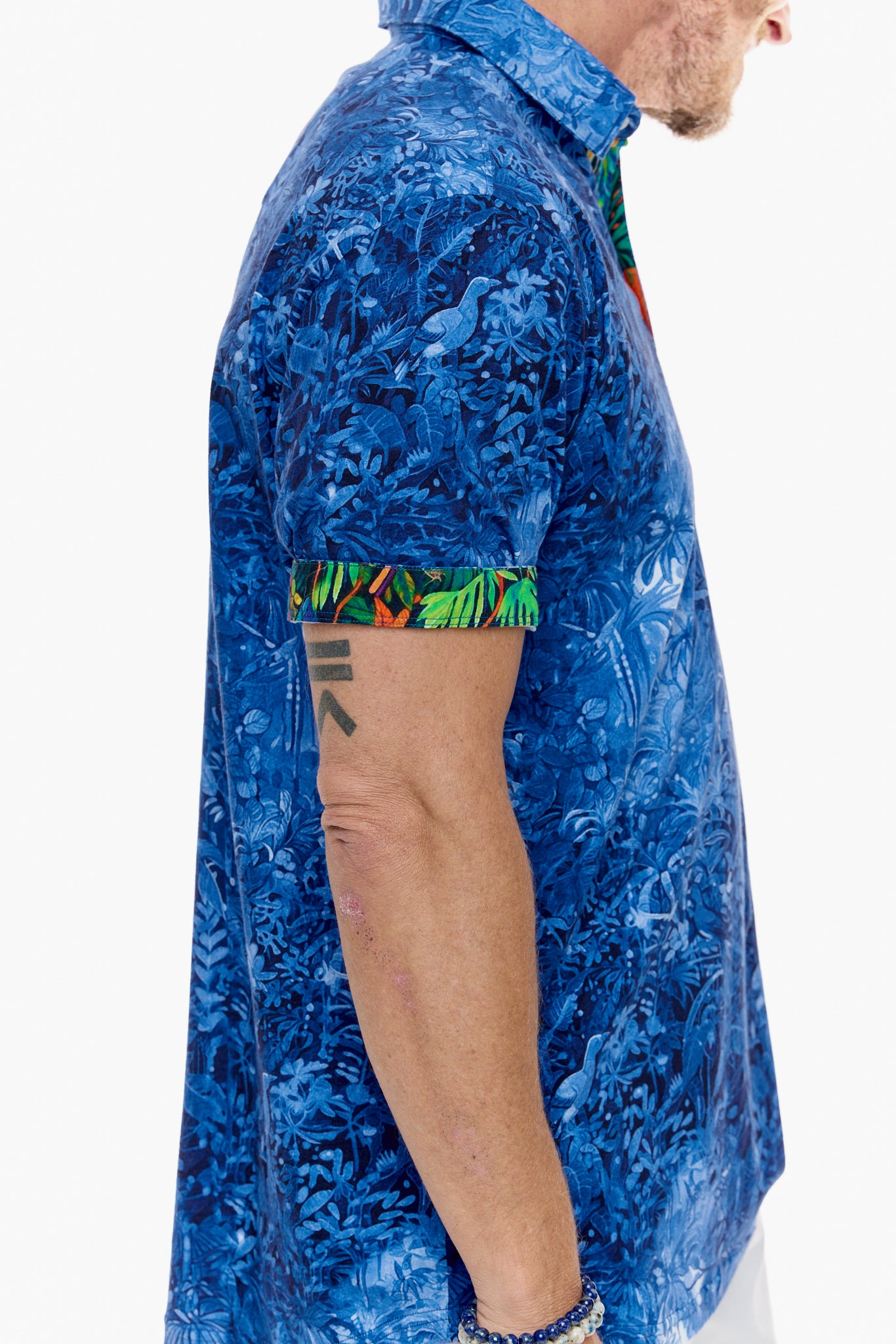 IBIZA POLO SHIRT BLUE-David Smith Australia