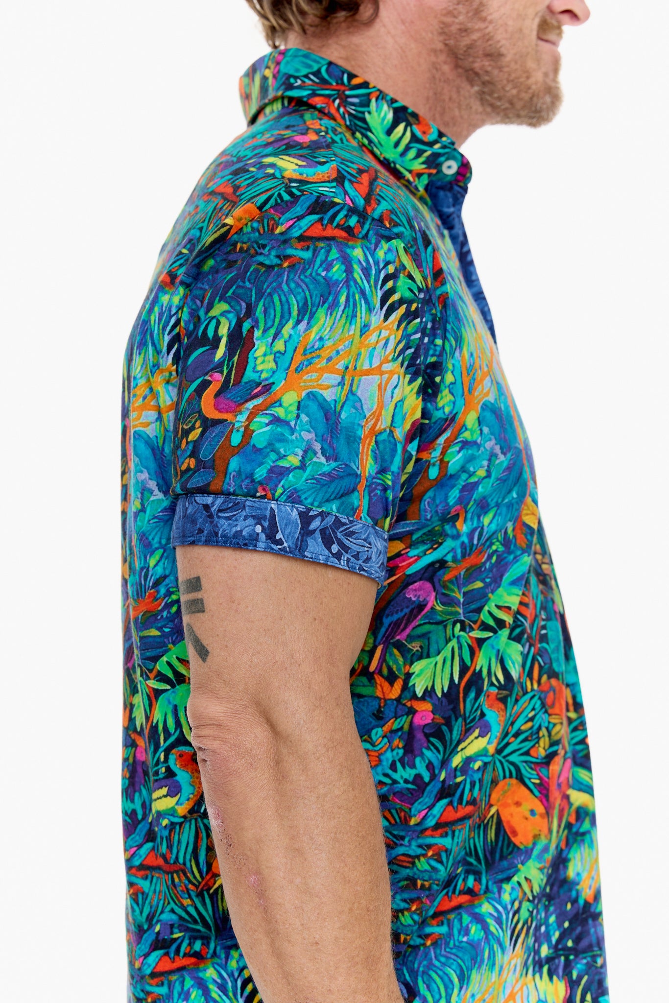 IBIZA POLO SHIRT MULTI-David Smith Australia