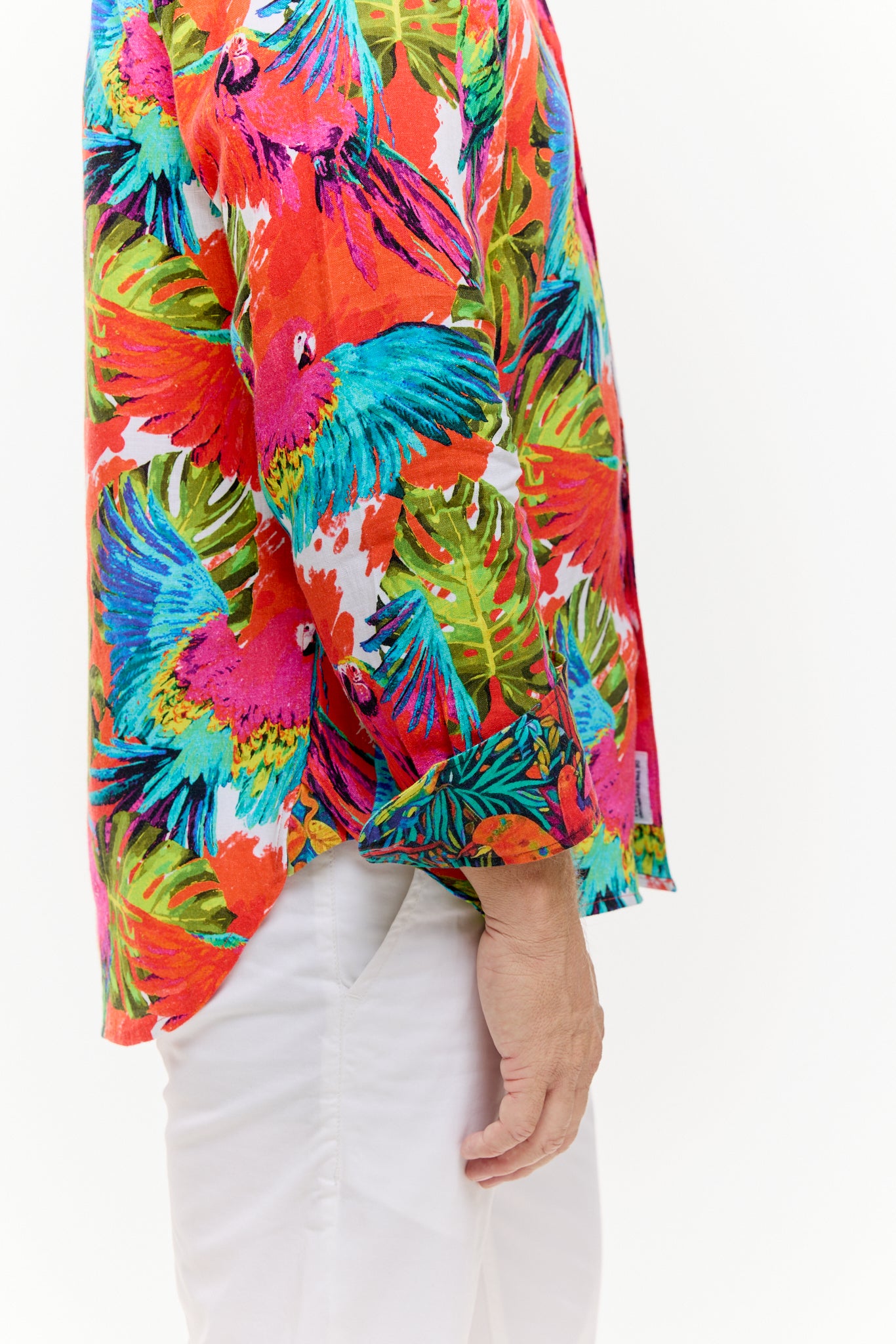 PIGMENTATION LINEN SHIRT-David Smith Australia