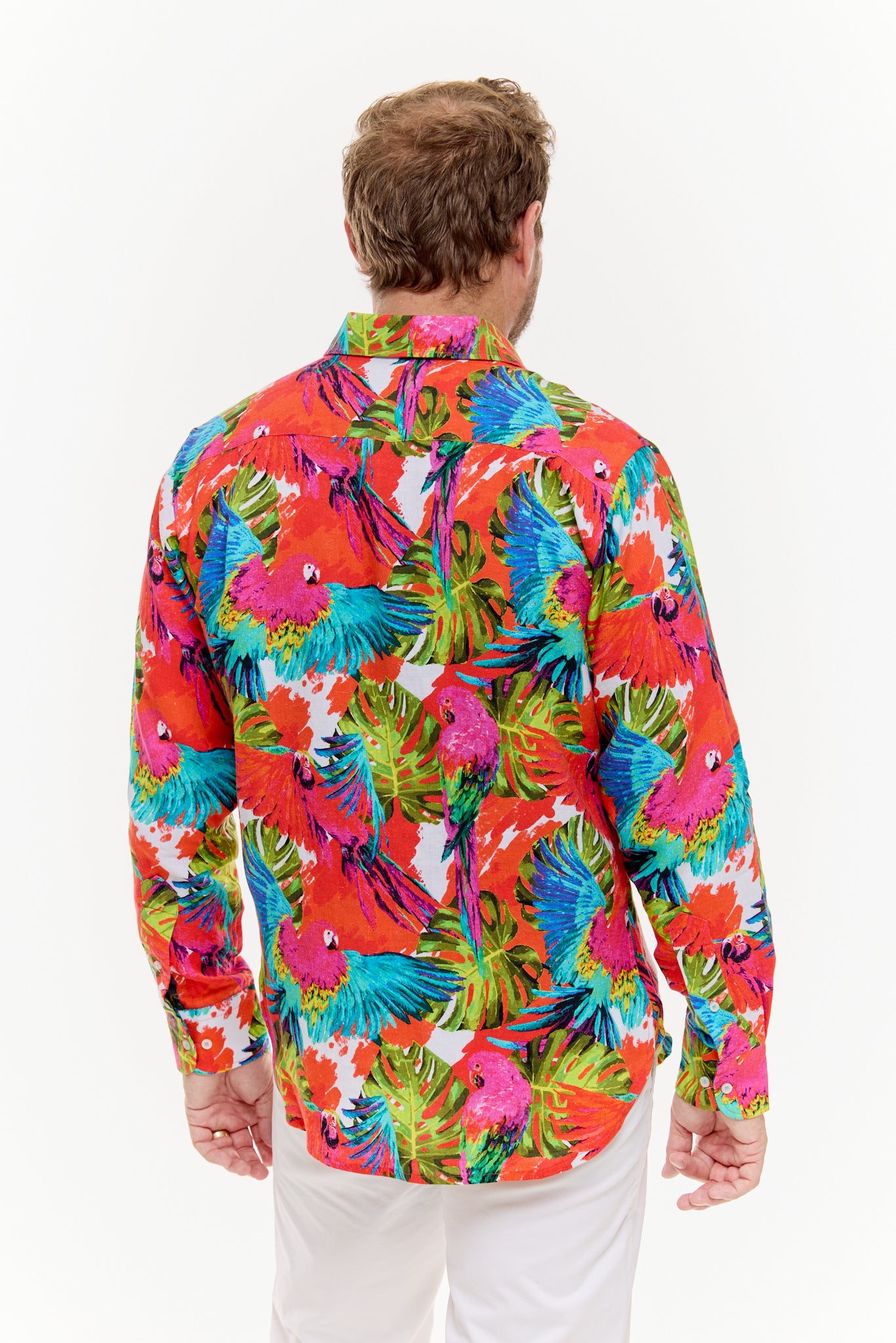 PIGMENTATION LINEN SHIRT-David Smith Australia