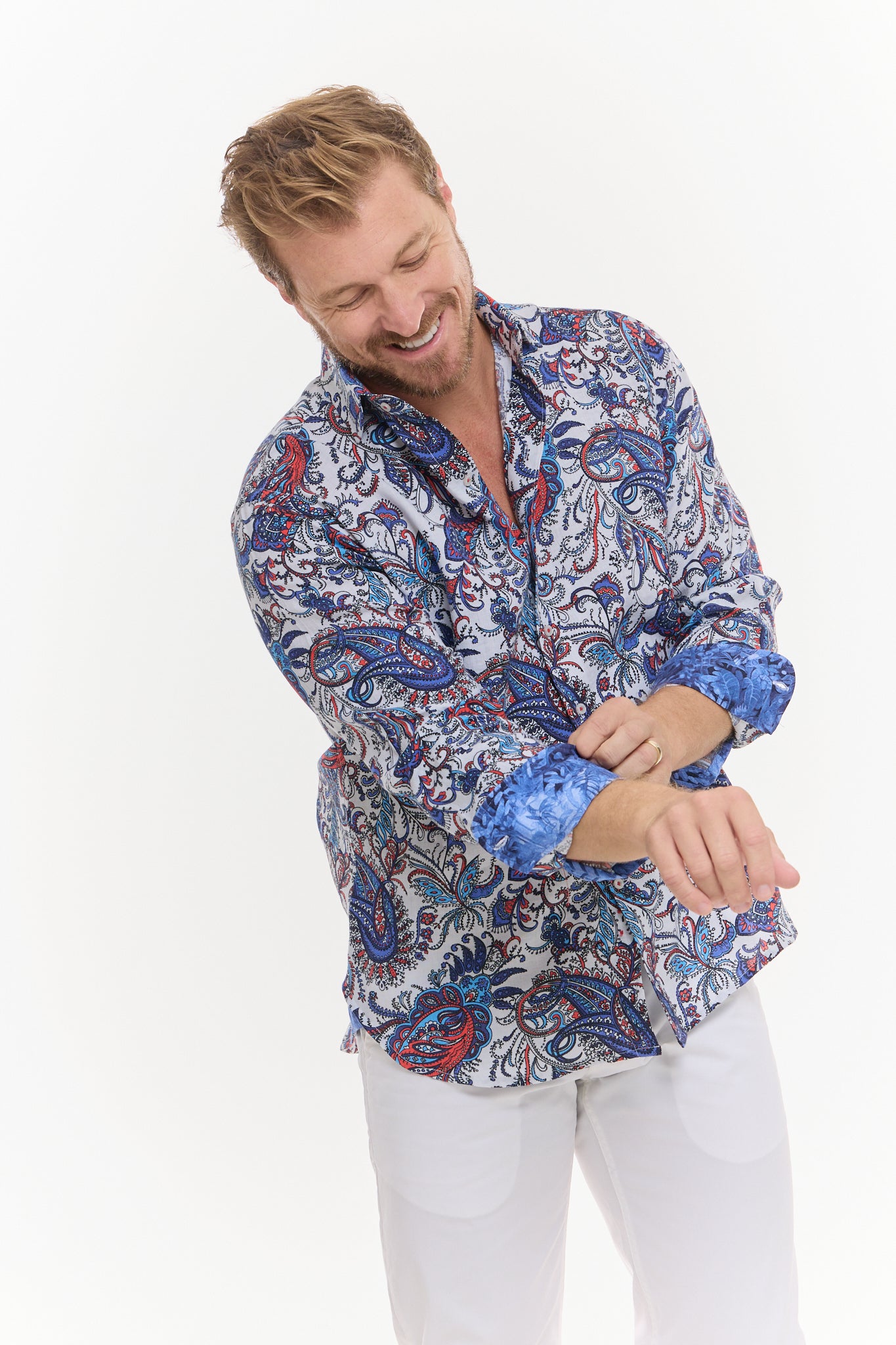 BOHEMIAN LINEN SHIRT-David Smith Australia
