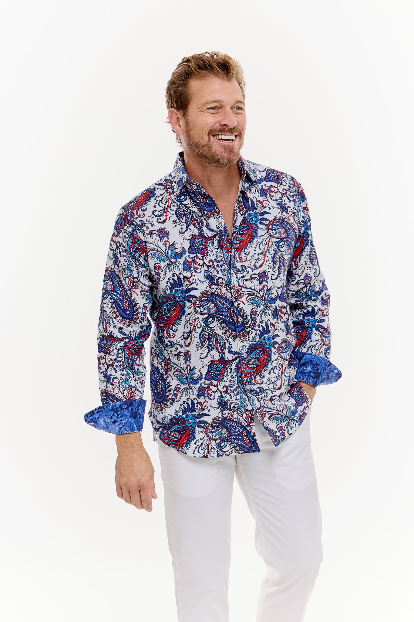 BOHEMIAN LINEN SHIRT-David Smith Australia