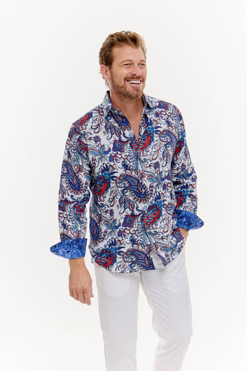 BOHEMIAN LINEN SHIRT-David Smith Australia